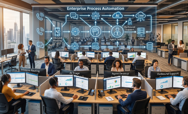 Enterprise Process Automation For Contact Centers: A Complete Implementation Guide