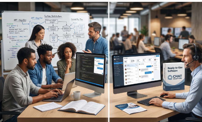 Enterprise Live Chat For Contact Centers: Build vs Buy